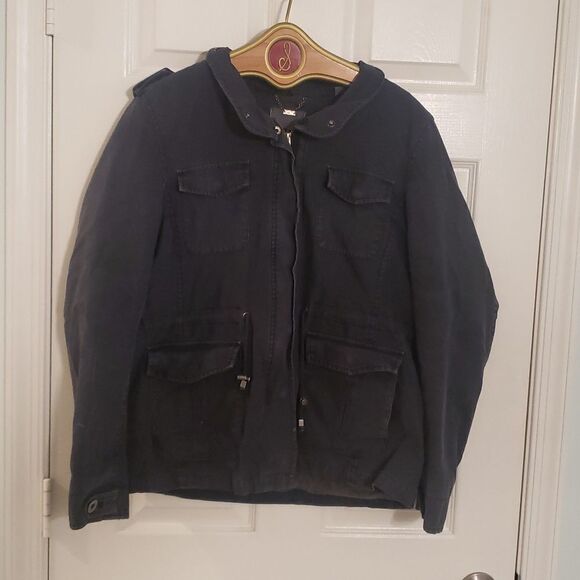 Levis jacket navy women's size large - Picture 3 of 8